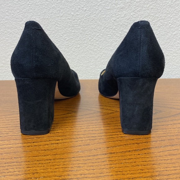 Marc Fisher LTD Suede Pumps Block Heel Size 6 - Picture 5 of 11